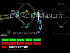 Konischer Drehvakuumtrockner
