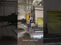 Der Trommel-Scraper-Trockner funktioniert.